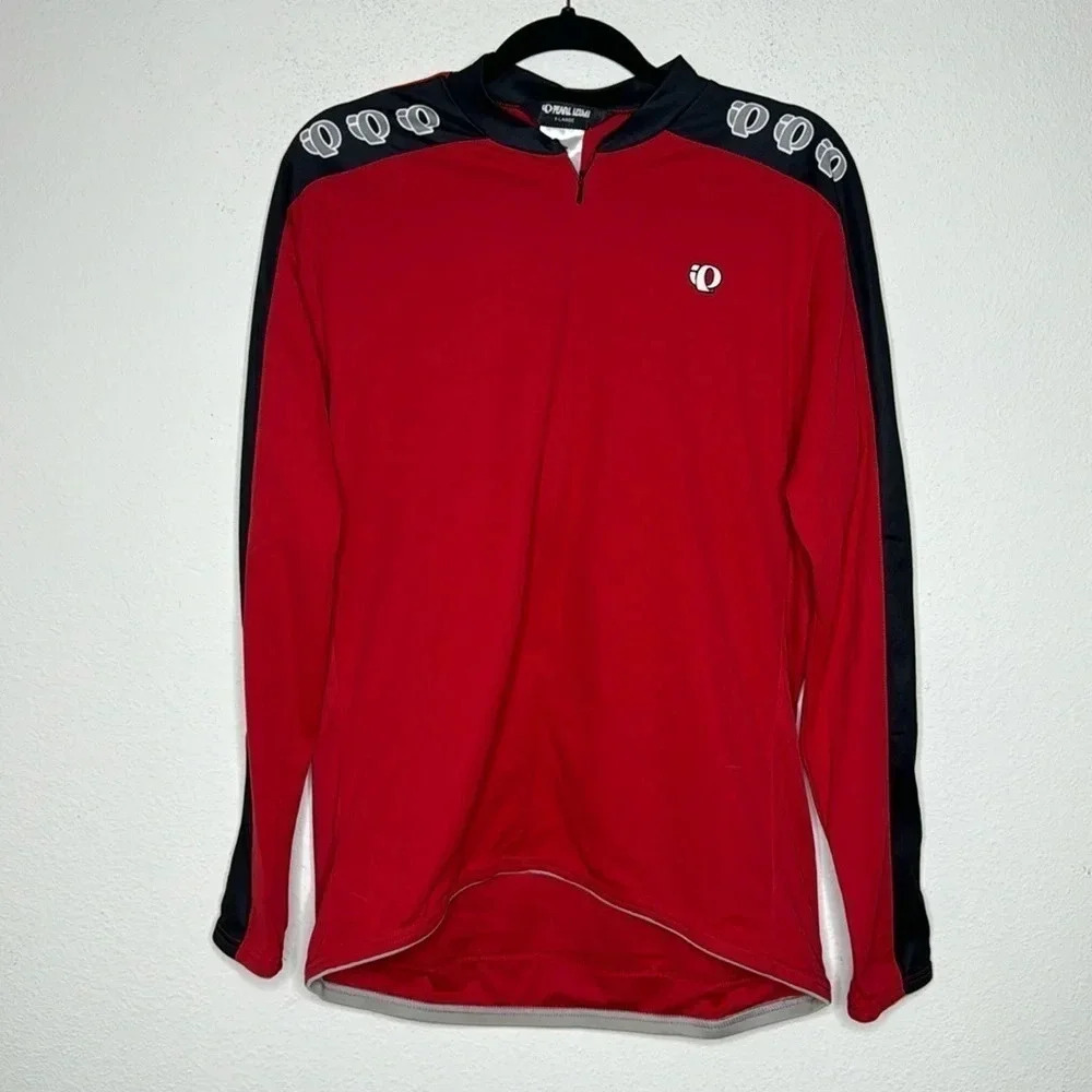 Pearl Izumi Men's Quest LS Jersey Shirt Red Size XL